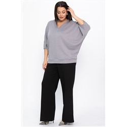 Блуза Вэнсдей (серая) Б14820-4М