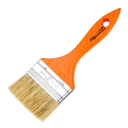Кисть плоская Slimline 3" (75 мм) натуральная щетина, деревянная ручка Sparta