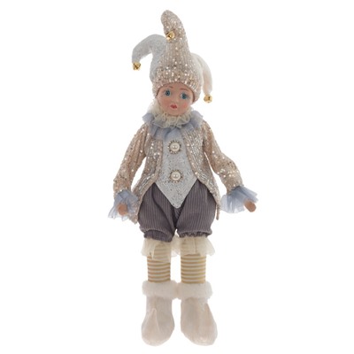 GAEM Игрушка набивная "Клоун"(муз, движ), L18 W13 H45 см, 2в.