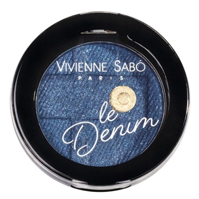 2 V. S. Тени для ВЕК устойчивые Mono Eyeshadow Longlasting  Le Denim  т.003              С К И Д К А