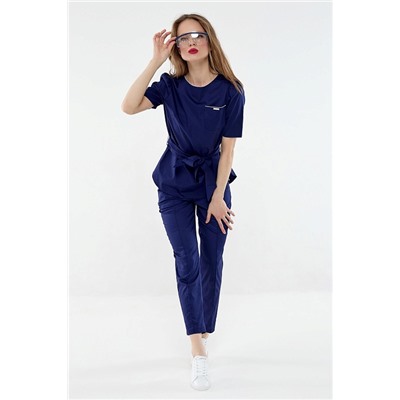 Брюки медицинские женские 1-17-04-0 / ADVA Темно-синие (28F)