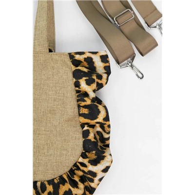 Сумка Солнышко (бежевый/лео) СС01