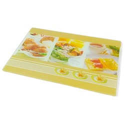 Доска разделочная SWEET Home № 44 стекло Ланч 20*30см (24) оптом