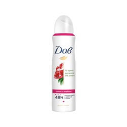 Dove  Спрей  Жен  GO FRESH ГРАНАТ Пробуждение Чувств 150мл