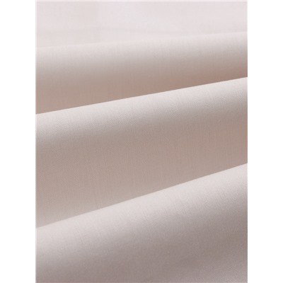 Простыня 1.5 спальная SL Home Beige, 160×235 см, сатин, хлопок 100%
