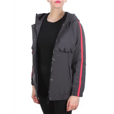 FY-266 DARK GRAY Ветровка женская COSEEMI (65% хлопок, 35% полиэстер)
