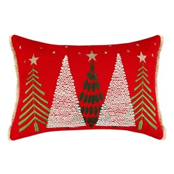 Чехол на подушку Icy forest из коллекции New Year Essential, 30х45 см