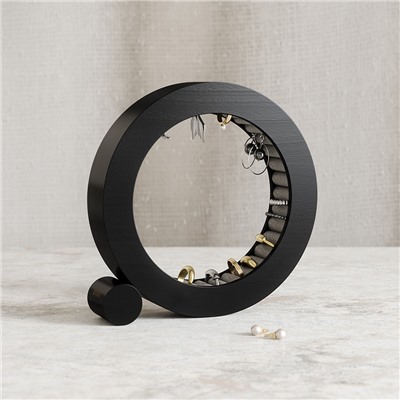 Органайзер для украшений Ferris,  Ø19 см, черный