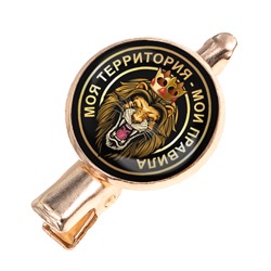 HZF-0086 Заколка Моя территория - мои правила