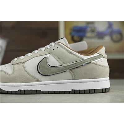 Nike Dunk Low Retro из натуральной замши и кожи