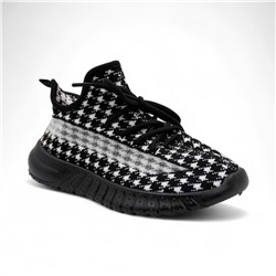 Кроссовки текстильные FD165-4 черные п/п