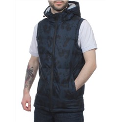 2118 DK. BLUE Жилет мужской (100 гр. синтепон)