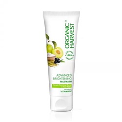 Средство для умывания со сливой Какаду, ягодами Асаи и Рисовой водой (100 г), Face Wash Kakadu Plum, Acai Berry & Rice Water, произв. Organic Harvest