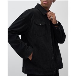 Спортивный костюм мужской весна-лето черного цвета 55040Ch