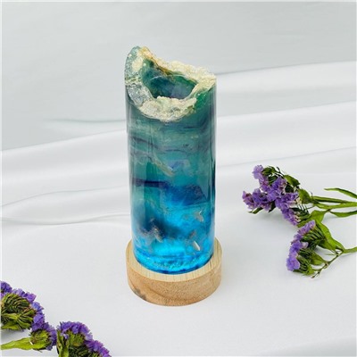 Радуга Самоцветов Лампа из Флюорита