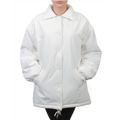 H24-216 WHITE Куртка демисезонная женская (100 гр. синтепон)