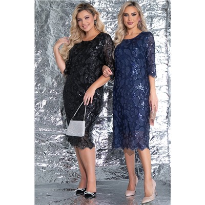 Платье "Объятия ночи" (блэк) П7573