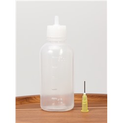 Бутылочка с иглой, со шкалой деления, 50 мл, прозрачная