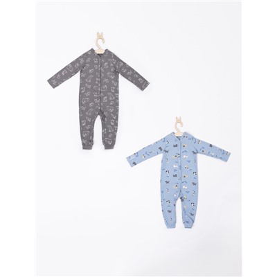 КОМБИНЕЗОН НАТЕЛЬНЫЙ ДЕТСКИЙ (2ШТ.) 14012-2