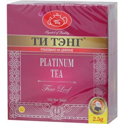 ТИ ТЭНГ. Платинум (черный) карт.пачка, 100 пак.
