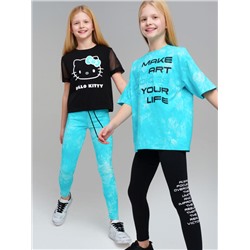 Леггинсы для девочки, 2 пары в комплекте