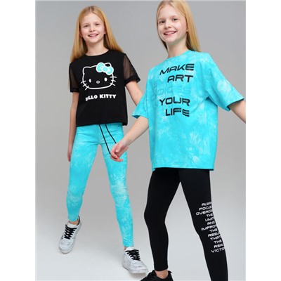 Леггинсы для девочки, 2 пары в комплекте