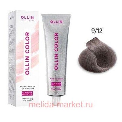 OLLIN COLOR Platinum Collection 9/12 100 мл Перманентная крем-краска для волос