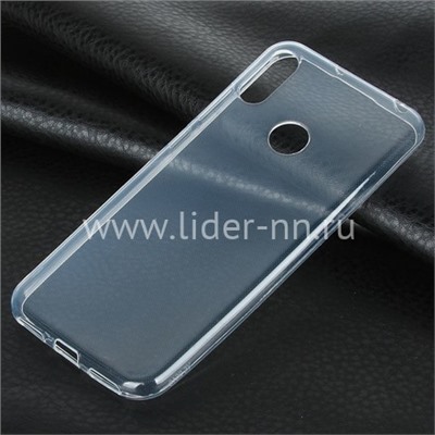 Задняя панель для Huawei Honor  8A/Y6 2019 Силикон  прозрачная (пакет)