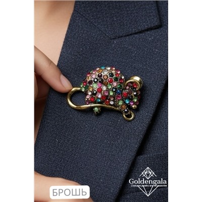 Брошь "Мышонок" БР2 модель БРО/27
