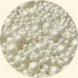 Кондитерская посыпка в цветной кондитерской глазури жемчуг (МИКС 254) 50 гр/ФСД