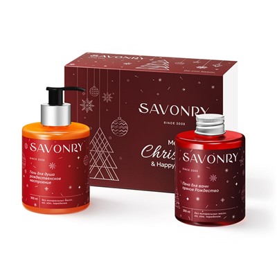 Набор пена и гель Рождество