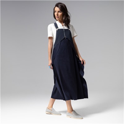 Сарафан комбинированный, Ушла красиво