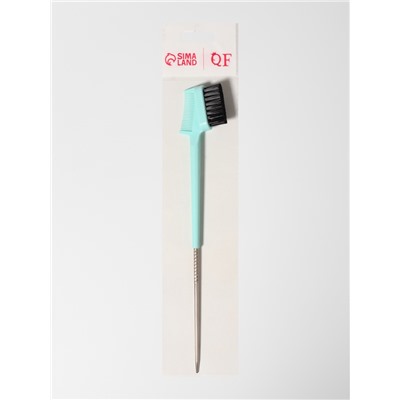 Расчёска - щётка для укладки волос, 21×3.6 см, МИКС