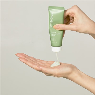 VVbetter Крем для лица балансирующий с цинком PCA, PHA, Moisture TM B / Jeju Yuja Balancing Cream, 50 мл