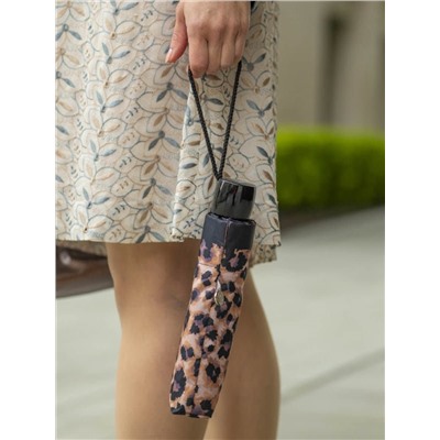 L354-4421 PaintedLeopard (Раскрашенный леопард) Зонт женский механика Fulton