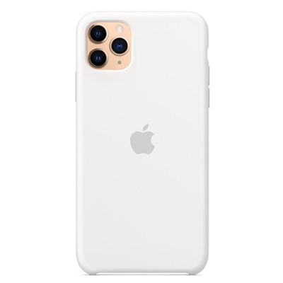 Силиконовый чехол для iPhone 11 Pro Max белый