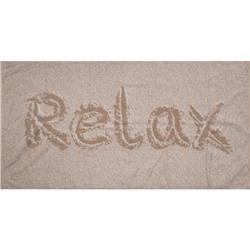 6с102.513ж2 Relax (лен3) Полотенце махровое 81х160см