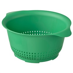 UPPFYLLD, Durchschlag, leuchtend grün,, 24 cm