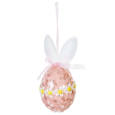 GAEM Изделие декоративное подвесное "Яйцо" (блок 12шт), L6 W6 H11 см, 3в.