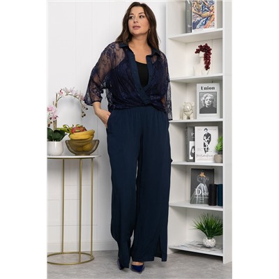Костюм Кружевная история (синий) К13799-13М