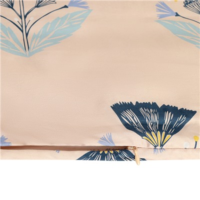 Комплект постельного белья "Летний цветок" из премиального сатина из коллекции Russian North, 200х220 см