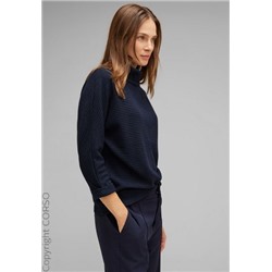 Ltd Qr Strukturshirt Schalkragen