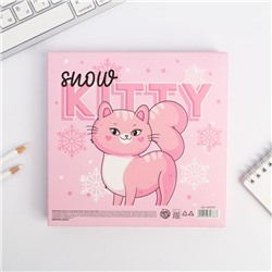 Подарочный набор брелок и блокнот KITTY