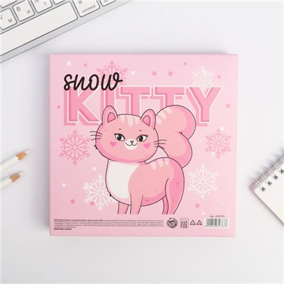 Подарочный набор брелок и блокнот KITTY
