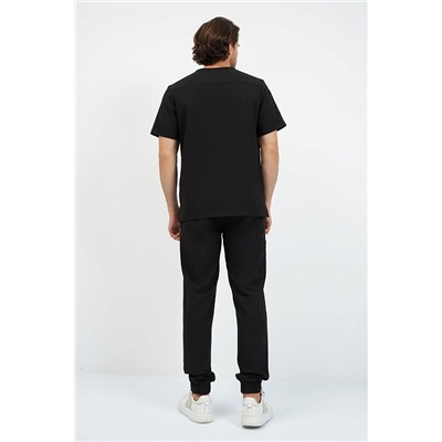 Топ медицинский мужской 6-77-15-1 / Curly 65 Rich black