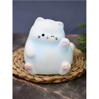 Ночник-антистресс "Winking Cat", 11 см