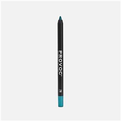 Provoc Гелевый карандаш-подводка для глаз водостойкий / Semi Permanent Gel Eye Liner №78 Enchanting, цвет морской волны темный
