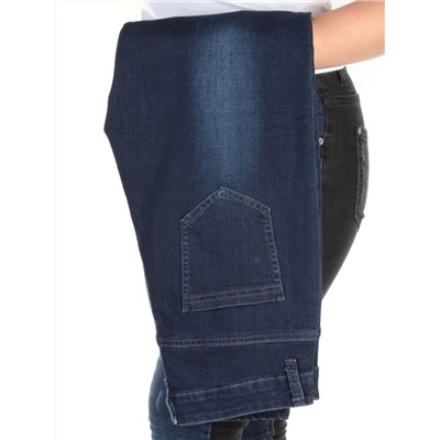 6629 DK. BLUE Джинсы зауженные женские ZAL