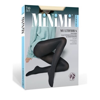 Колготки теплые, Minimi, Multifibra 70 оптом
