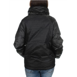 EAC918 BLACK Куртка демисезонная женская (100 гр. синтепон)